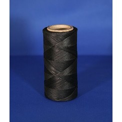 Pektouw, black braid yarn