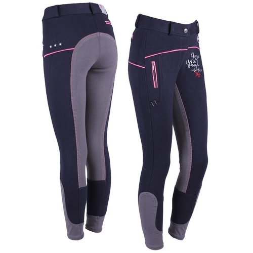 QHP QHP Children Breeches Sofie Junior Navy