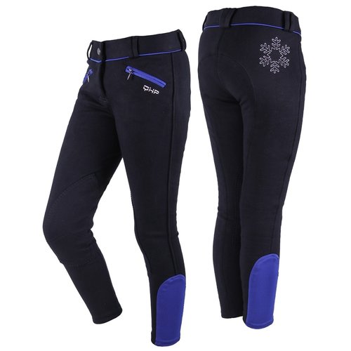 QHP QHP Breeches Junior Black Ice