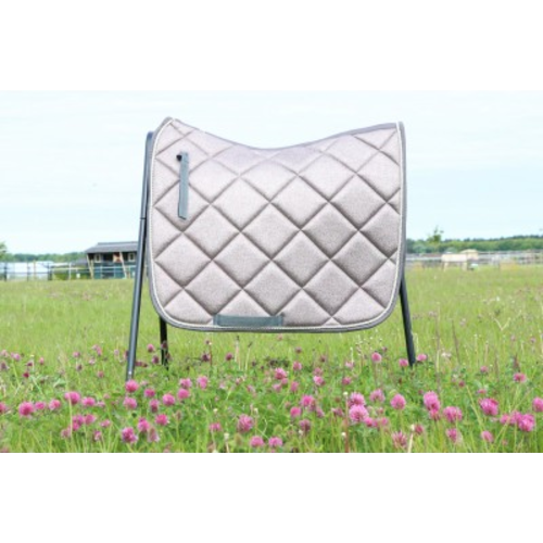 HB (handelsonderneming H. Bammens) HB Saddle Pad Sparkling Glitter Anthracite