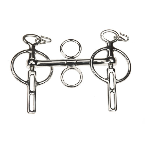 Letty's Design LD Driving Bits Liverpool Bar with Open Port Stainless Steel
