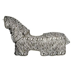 Harry's Horse Vliegen uitrijdekendeken pony  155 cm Mesh met zadeluitsparing Forest Night