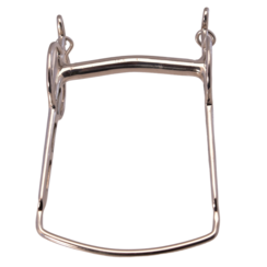 LD Driving Bits Liverpool with foam curb stainless steel for tandem or four-in-hand