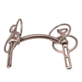 Letty's Design Liverpool Driving Bits 45 degrees with Swales rings