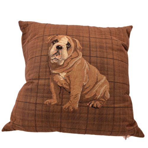 Grays Cushion Bulldog checkered