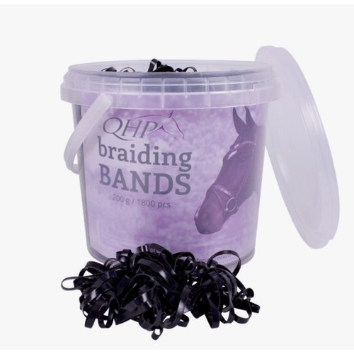 QHP QHP Rubber braiding bands bucket