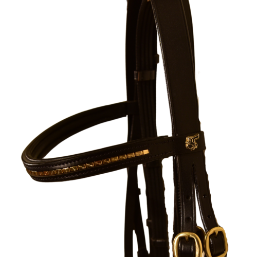 Kieffer Kieffer Bridle Carmen with brass buckles