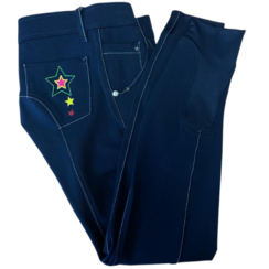 Esperado Breeches Self Seat Kids Navy