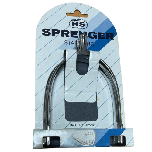 Sprenger Sprenger Spurs with rowel and flat, bevelled neck end