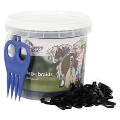 Magic braids, bucket