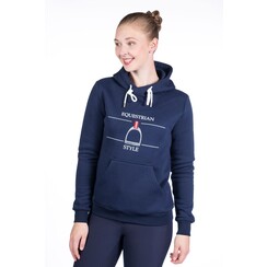 Hoodie Equine Sports Style donkerblauw
