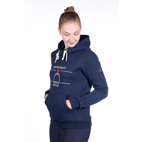 HKM Hoody Equine Sports Style dunkelblau