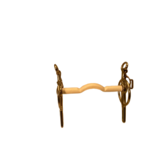 Nathe Driving Bits Liverpool bar thin mouthpiece for sensitive horses
