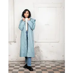 Jack Murphy rain coat lady sizes  Smoke Blue