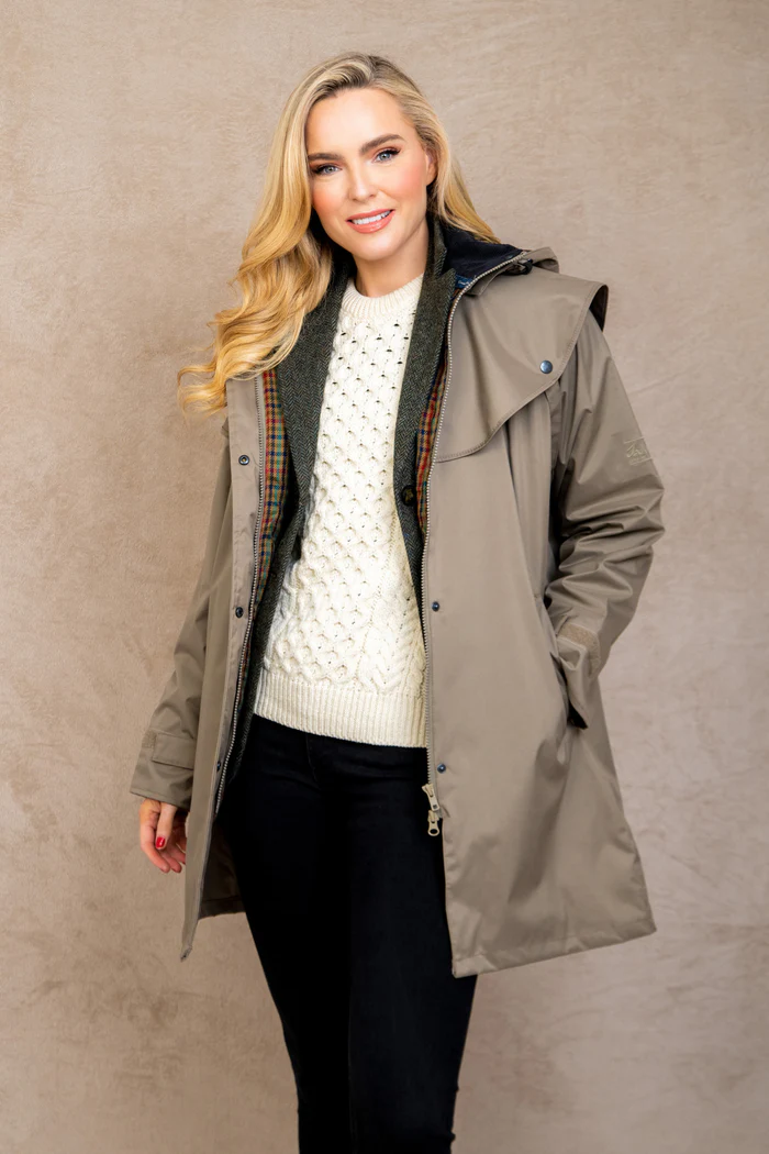 Jack Murphy ladies raincoat quarters L Cotswold Chinchilla