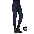 HKM Kinder-Reit-Leggings -Jil High Waist- Silikon-Sitz Dunkelblau