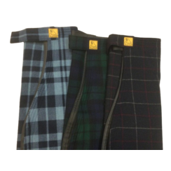 LD Reversible rain apron Letty's check green and blue