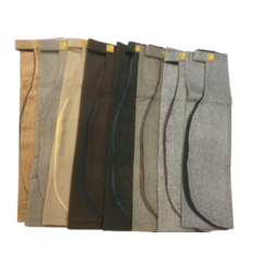 Letty's Design Koetsierschort waterdicht uni bruintinten