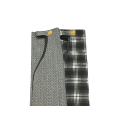 LD Reversible rain apron Letty's check black and grey