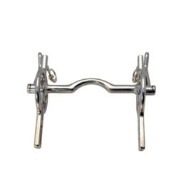 LD Driving Bits Liverpool Hinged Bit with Tongue Relief