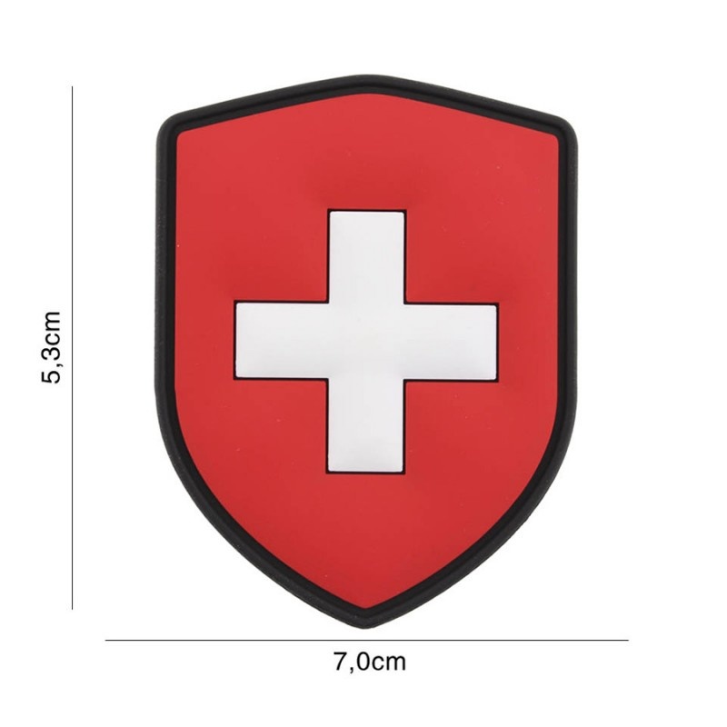 Embleem 3D PVC Zwitserland schild