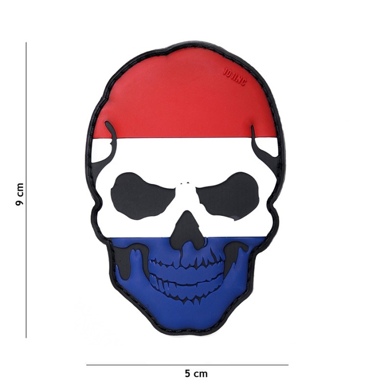 Embleem 3D PVC skull Nederland