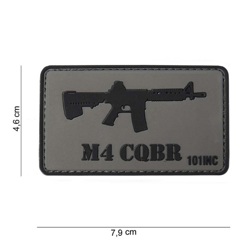 Embleem 3D PVC M4 CQBR
