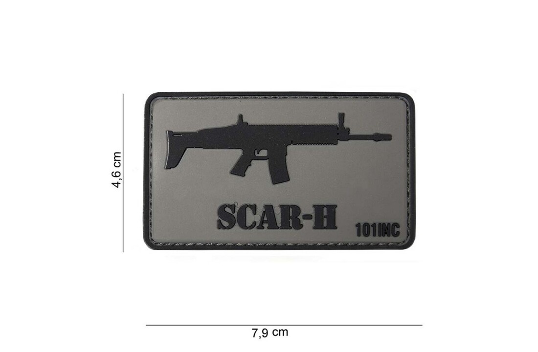 Embleem 3D PVC SCAR-H
