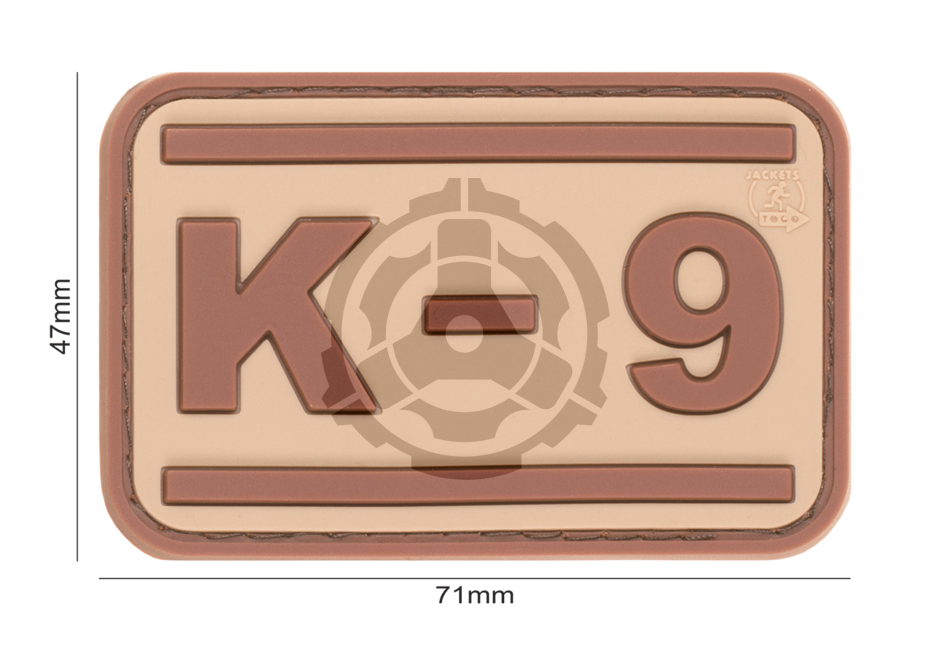 K-9 Rubber Patch