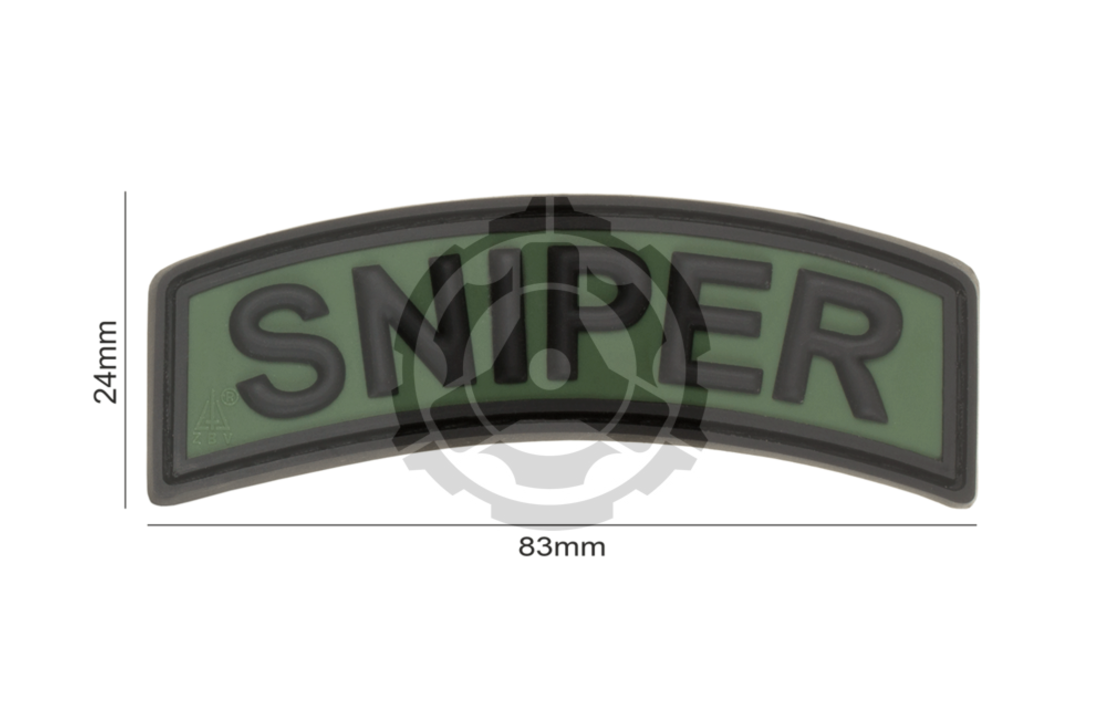 Sniper Tab Rubber Patch Forest