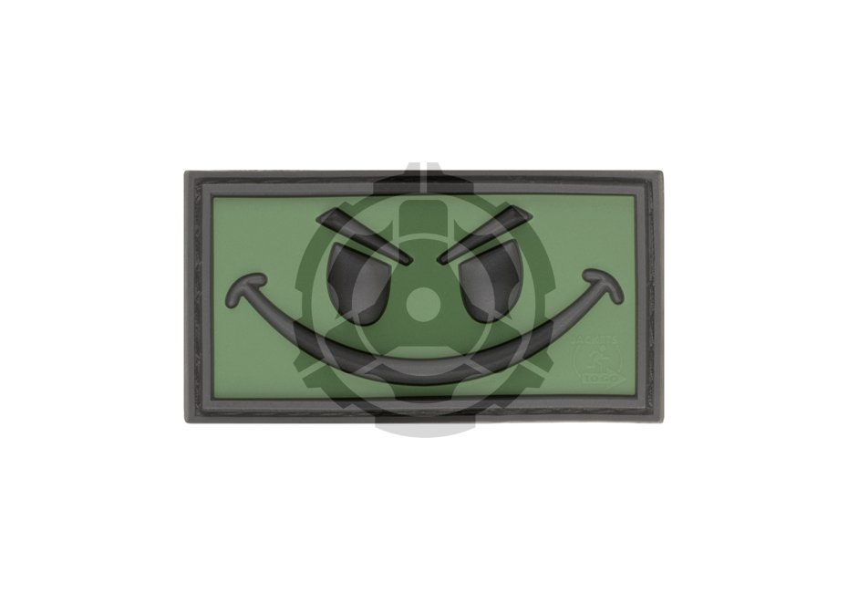 Evil Smile Rubber Patch Forest