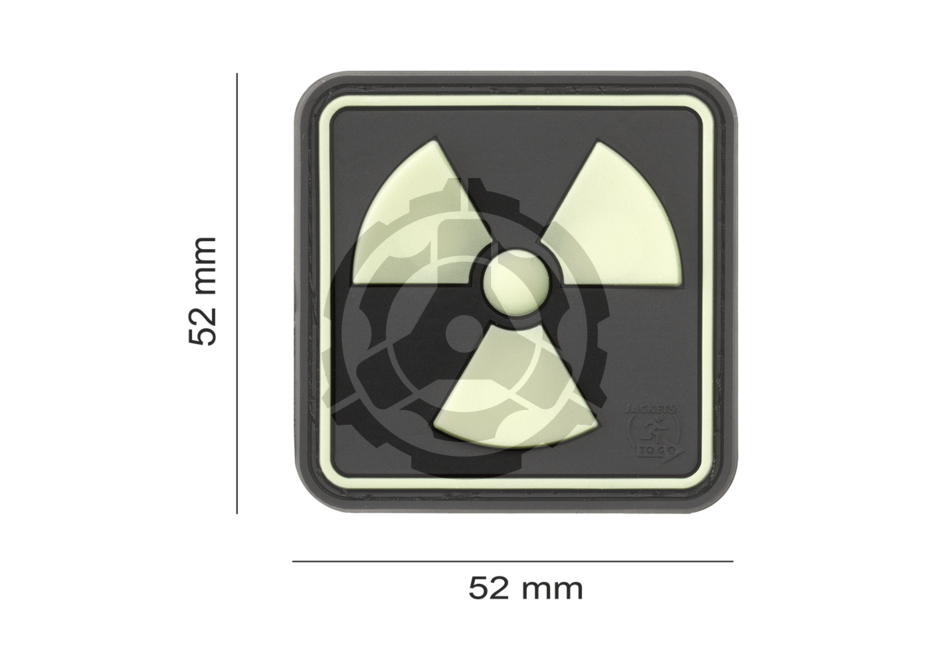 Radioactive Rubber Patch Glow in the Dark
