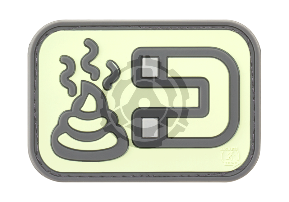 Shit Magnet Rubber Patch ACU