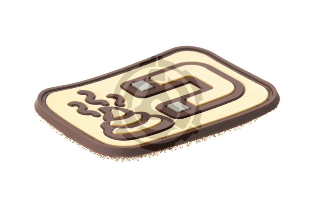 Shit Magnet Rubber Patch Desert