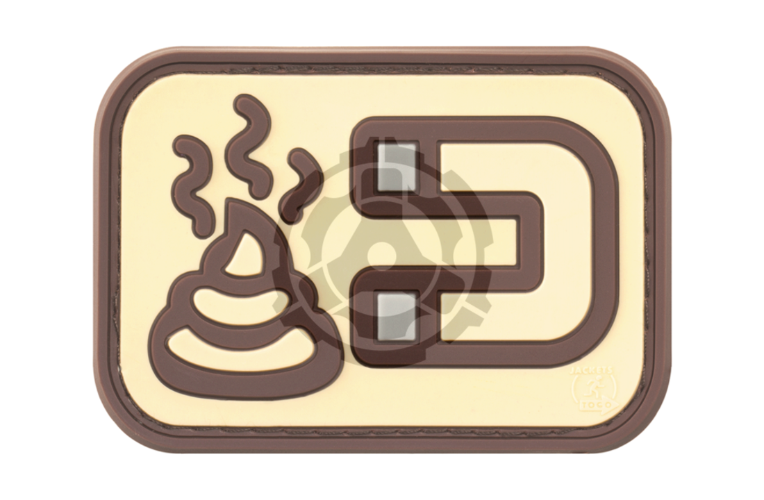Shit Magnet Rubber Patch Desert