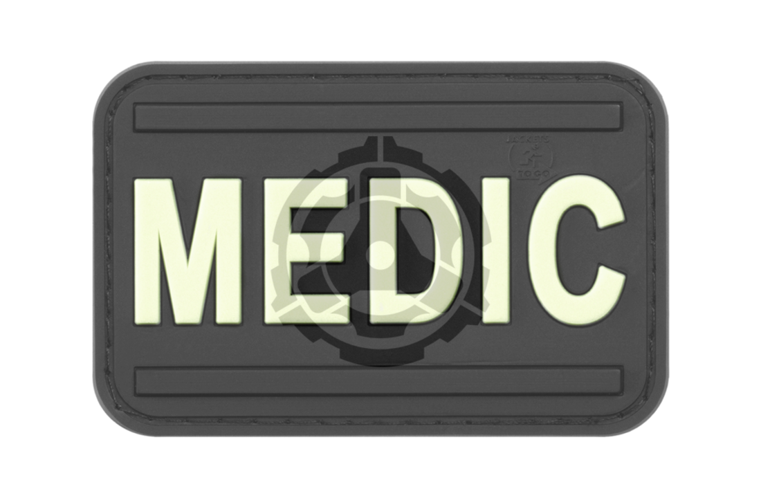 Medic Rubber Patch Glow in the Dark