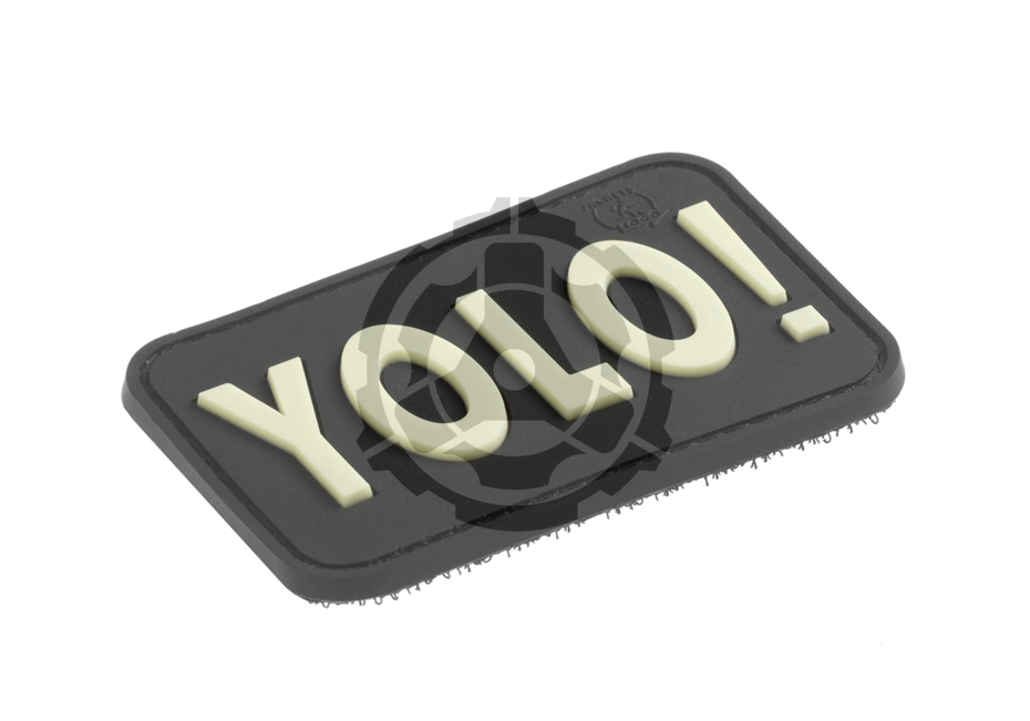 YOLO Rubber Patch Glow in the Dark