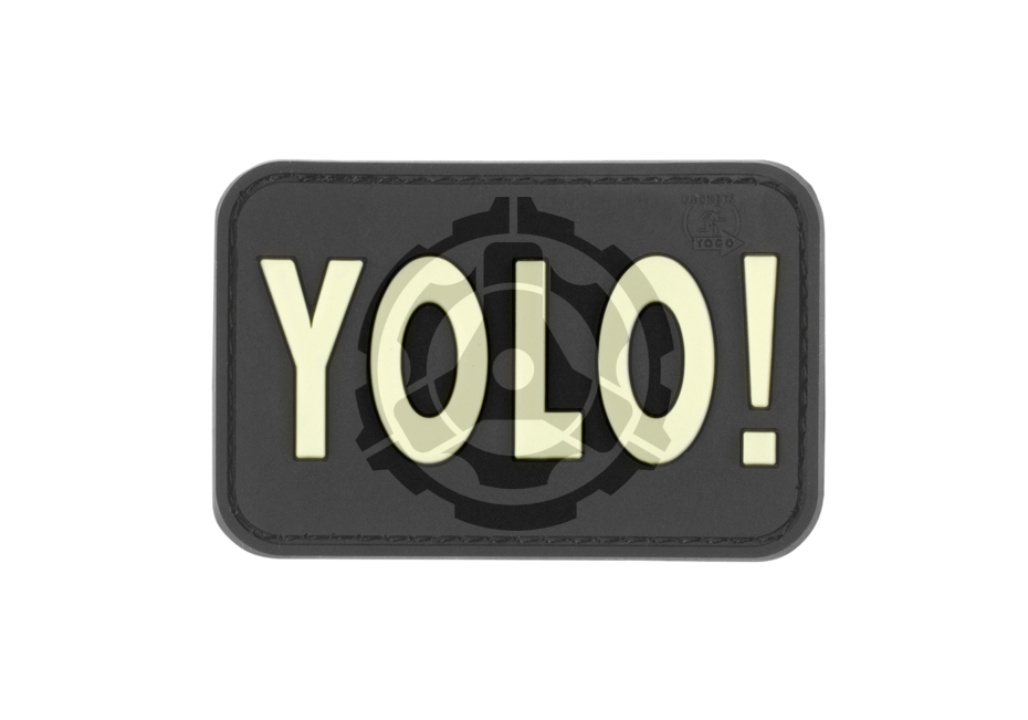 YOLO Rubber Patch Glow in the Dark