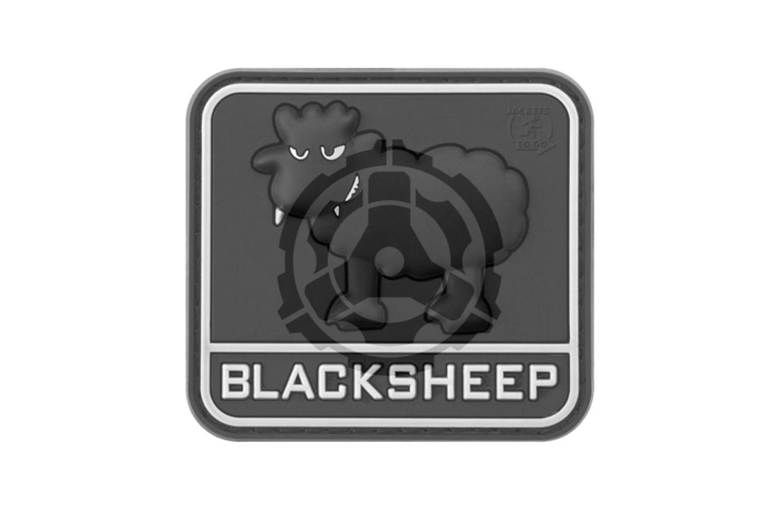 Black Sheep Rubber Patch - Black