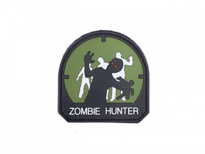 Embleem 3D PVCZombie Hunter OD
