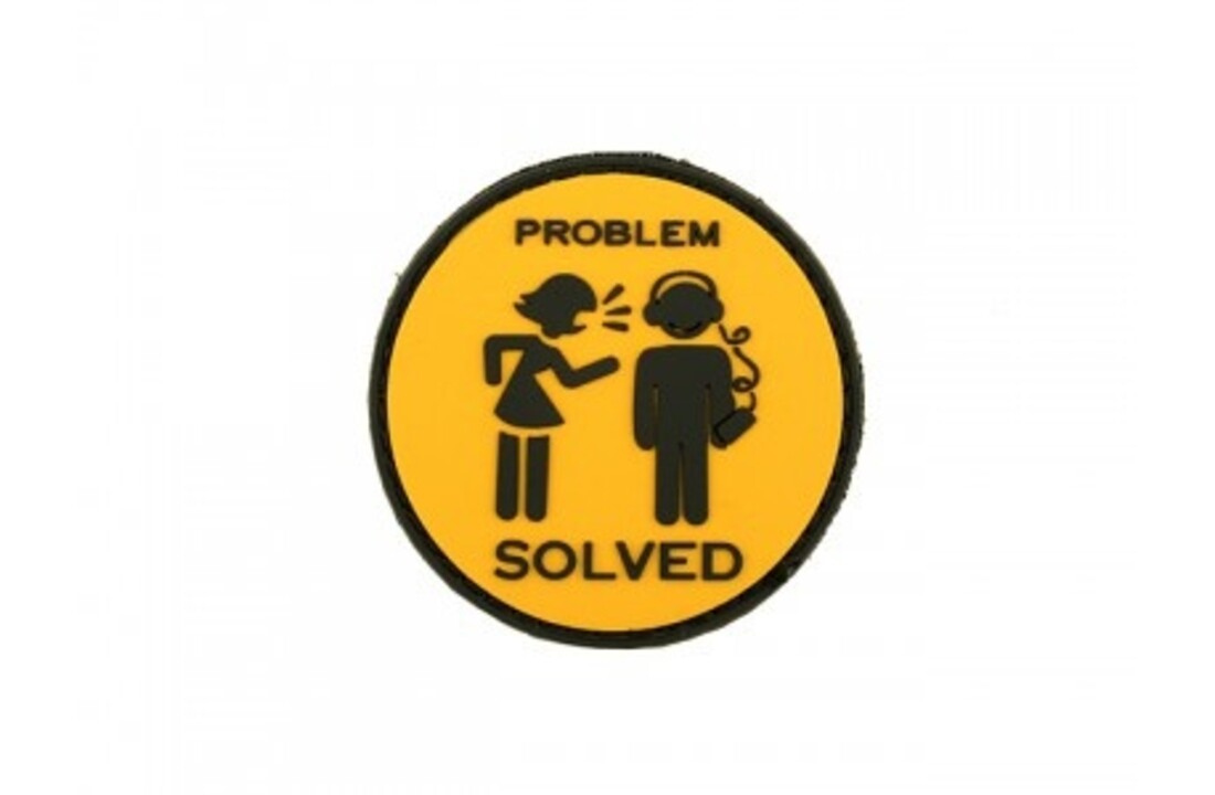 Embleem 3D PVC Problem solved