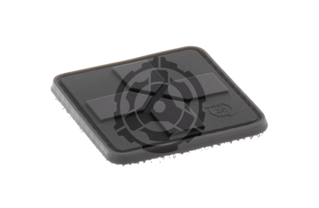 Red Cross Rubber Patch 40mm - Blackops
