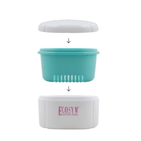 Ecosym Gebitsbox voor prothese, snurkbeugel of knarsbitje