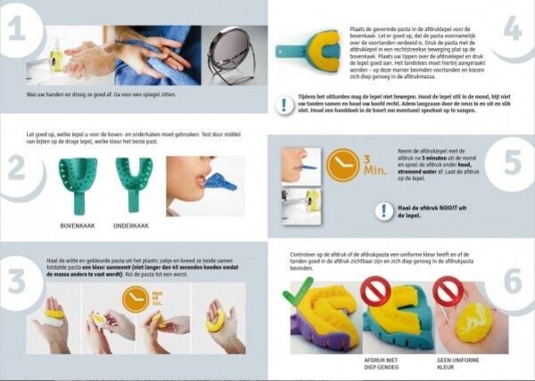 Knarsbitje Gebitsafdruk garantieset