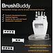 BrushBuddy Wit - Ragers houder