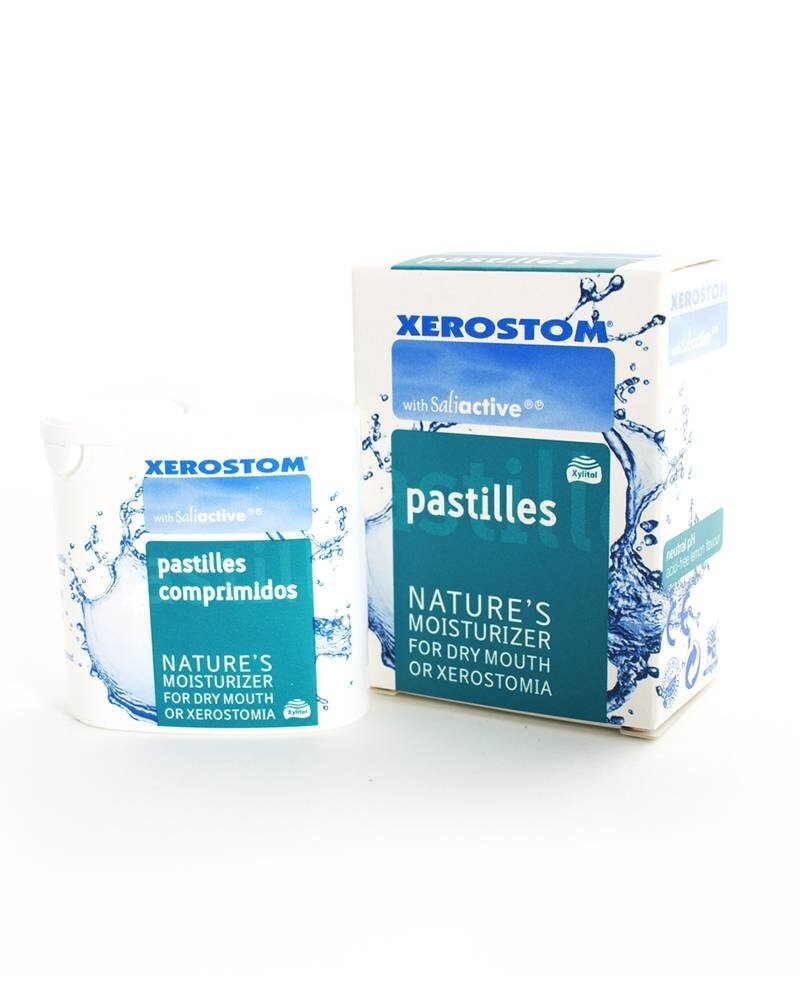 Pastilles tegen droge mond en xerostomie Pastilles tegen droge mond en xerostomie