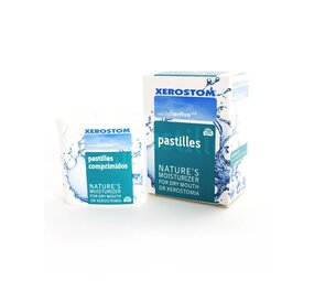 Pastilles tegen droge mond en xerostomie Pastilles tegen droge mond en xerostomie