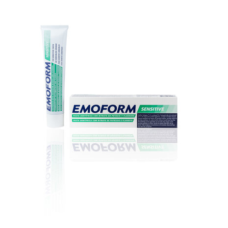 EMOFORM SENSITIVE tandpasta - tube 75 ml EMOFORM SENSITIVE tandpasta - tube 75 ml