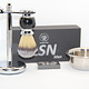 Le Savon Noir Luxe scheerset in cadeauverpakking safety razor - Copy