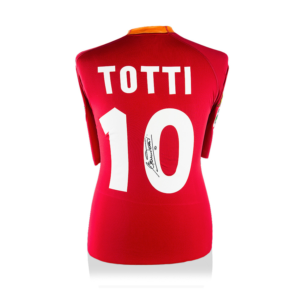 totti signed jersey